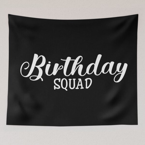 Item preview, Birthday Squad designed and sold by texteestore.