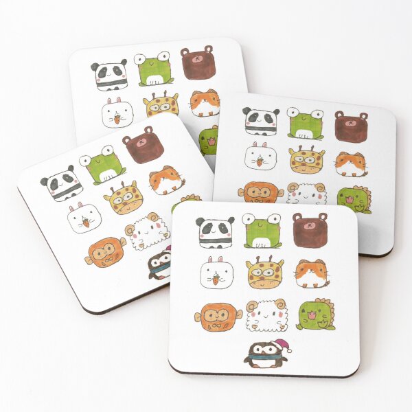 Item preview, A Cute Set of Animal Figures  designed and sold by mila-ola.