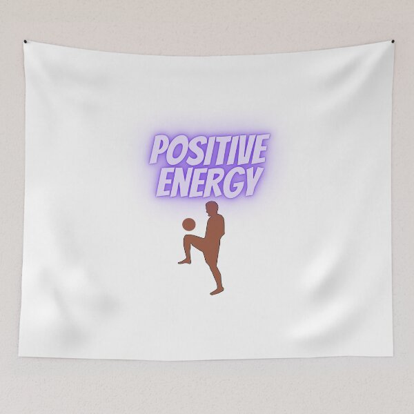 Item preview, Positive energy soccer trendy design designed and sold by Shahnawaz Khandesigner.