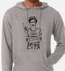 Sudadera con capucha ligera Frida Kahlo