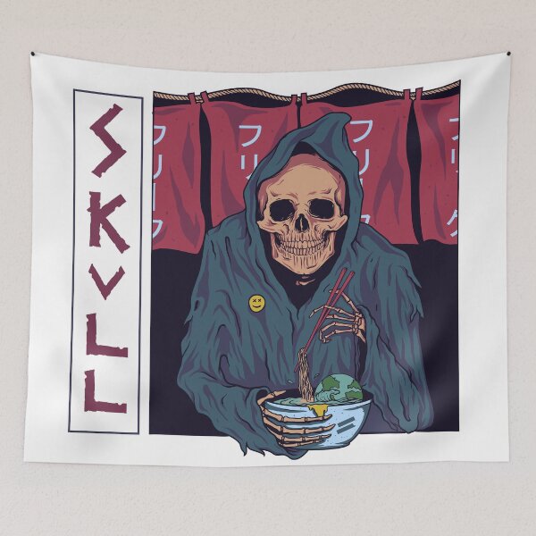Item preview, DEATH EATS THE EARTH IN A CUP  Ramen designed and sold by Emil1993.