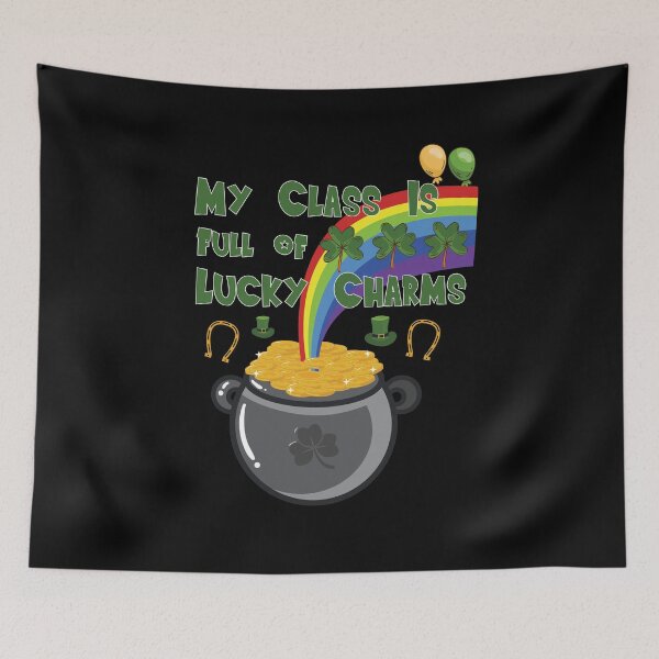 Item preview, My Class Is Full Of Lucky Charms Great Art Ireland Rainbow Design Funny st. patrick's day Present For Women Men designed and sold by pedrored369.
