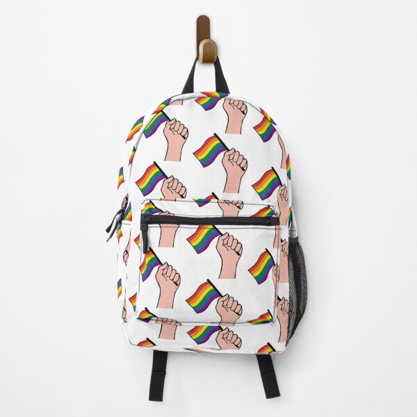 Item preview, LGBT hand flag pattern designed and sold by BThingies.