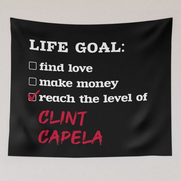 Item preview, Clint Capela - Life goal designed and sold by 2Girls1Shirt.