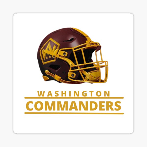 Washington Commanders, Football Team Concept Sticker for Sale by