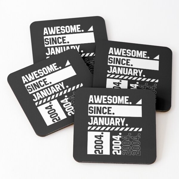 Item preview, Awesome Since January 2004 - Birthday Gifts designed and sold by DiogoCalheiros.