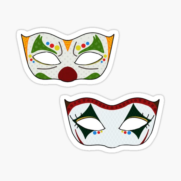 Item preview, Mardi Gras Clowns designed and sold by Taylor Barton.