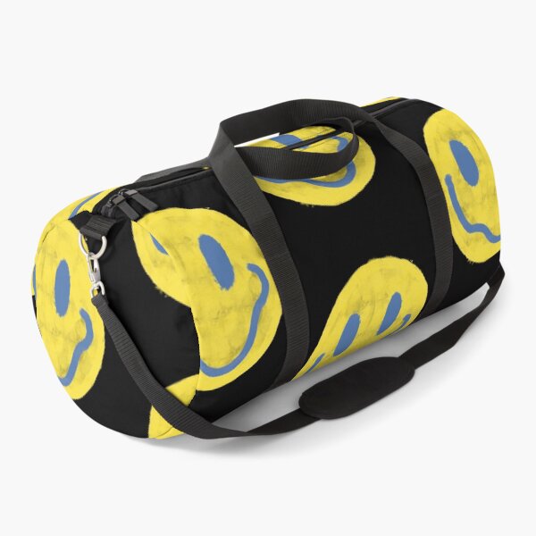 Item preview, Yellow and Blue Vintage Smiley Face designed and sold by JadedLilacsArt.