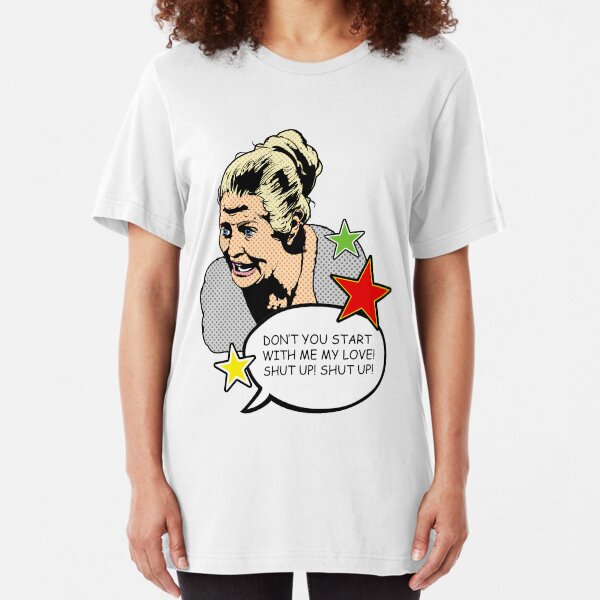 The Queen of Clean, my love! Slim Fit T-Shirt