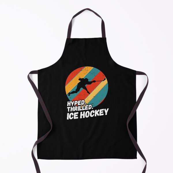 Aperçu de l'œuvre Hypé, ravi, hockey sur glace - Silhouette de hockey sur glace créée et vendue par rattob.