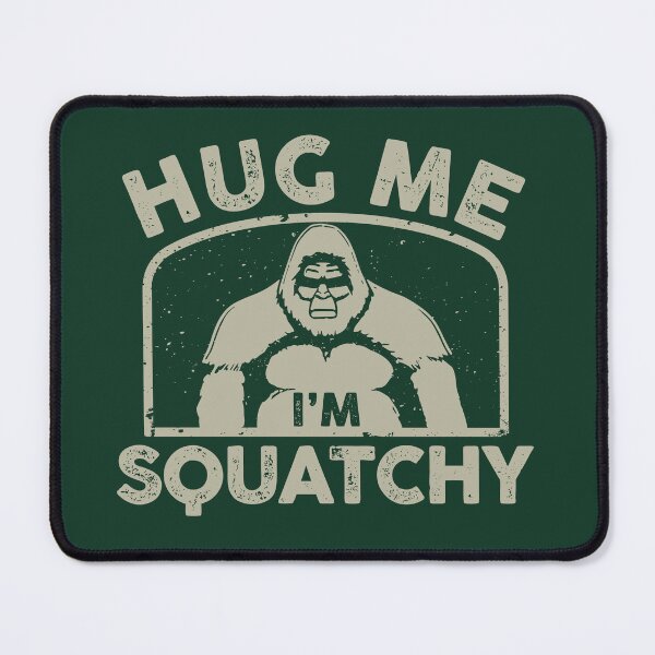 Artikelvorschau, St. Patrick's Day Bigfoot - Umarme mich, ich bin Squatchy - Funny Sasquatch Cryptid entworfen und verkauft von NatIntrovertSoc.