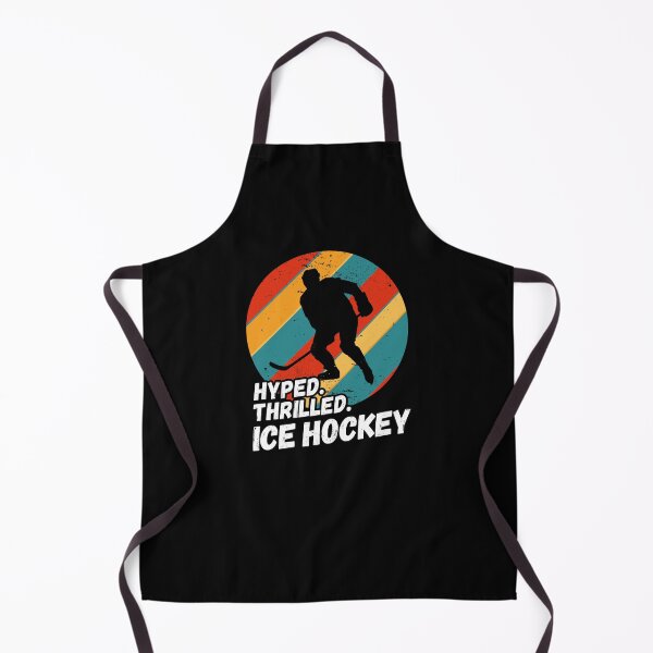 Aperçu de l'œuvre Hypé, ravi, hockey sur glace - Silhouette de hockey sur glace créée et vendue par rattob.