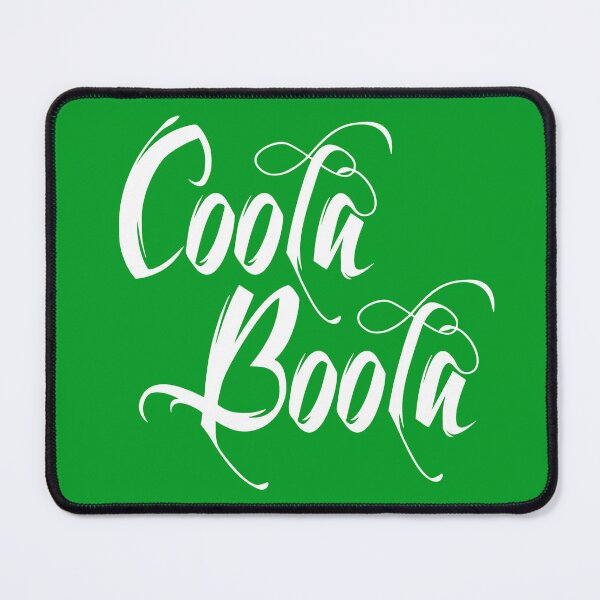 Item preview, Coola Boola - white letters designed and sold by Irish-Nostalgia.