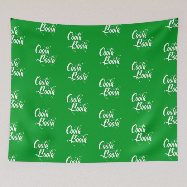 Item preview, Coola Boola - white letters designed and sold by Irish-Nostalgia.