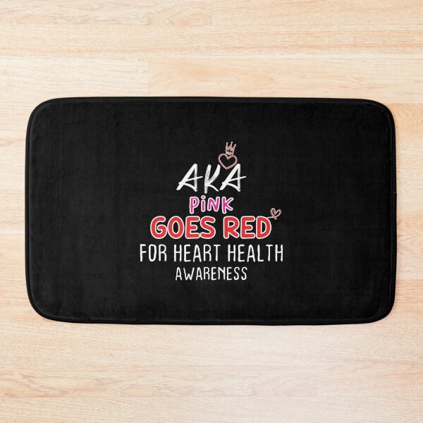 Item preview, AKA Pink Goes Red For Heart Health Awareness Classic T-shirt Awareness Month 2022 Essential T-Shirt designed and sold by Achrafilla1.