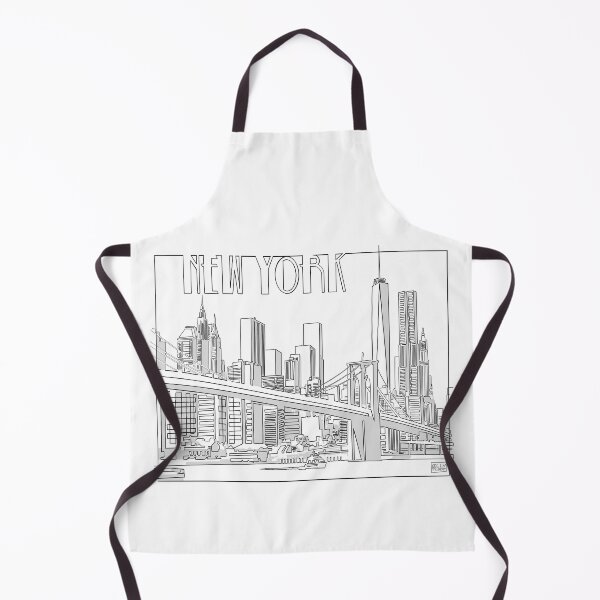 Item preview, Abstract Line Drawing of New York City designed and sold by Billy Talbert Digital Designs.