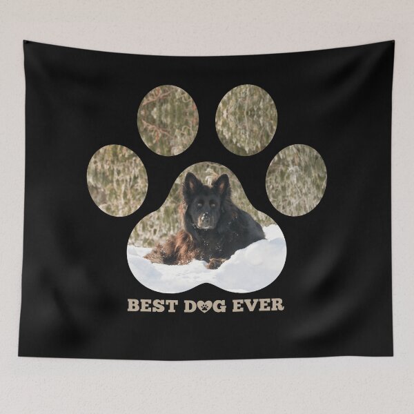 Item preview, Black German Shepherd Paw designed and sold by momofdoggos.