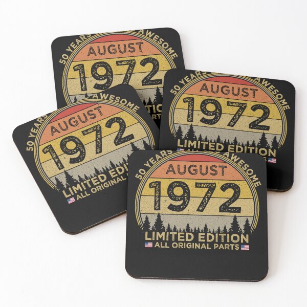 Item preview, 50th Birthday August 1972 Limited Edition Patriotic designed and sold by cssdru.