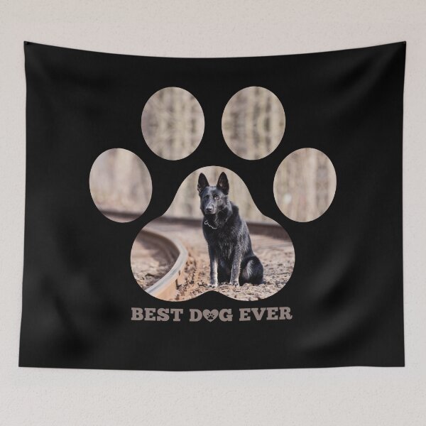 Item preview, Black German Shepherd Paw designed and sold by momofdoggos.