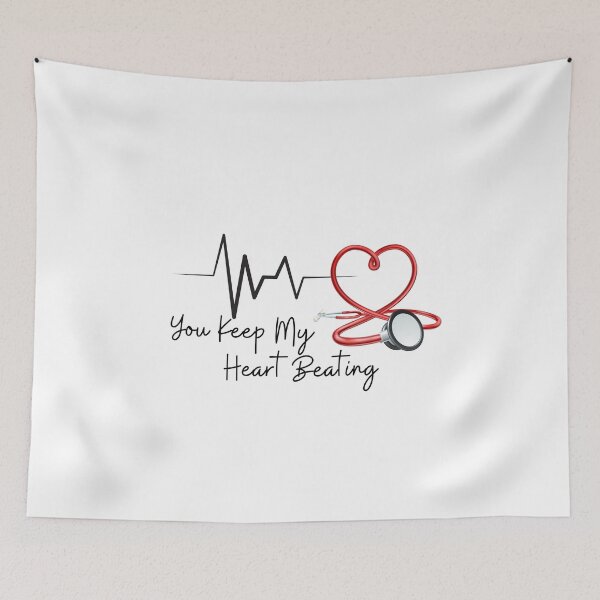 Item preview, Valentines day for doctors, You keep my heart beating designed and sold by Special-Art1.