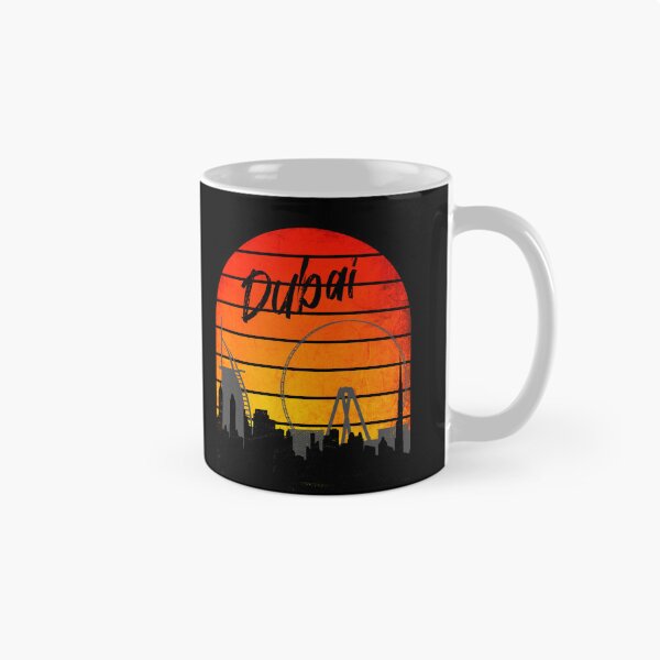 Item preview, Dubai Skyline Vintage Sunset designed and sold by ACC .