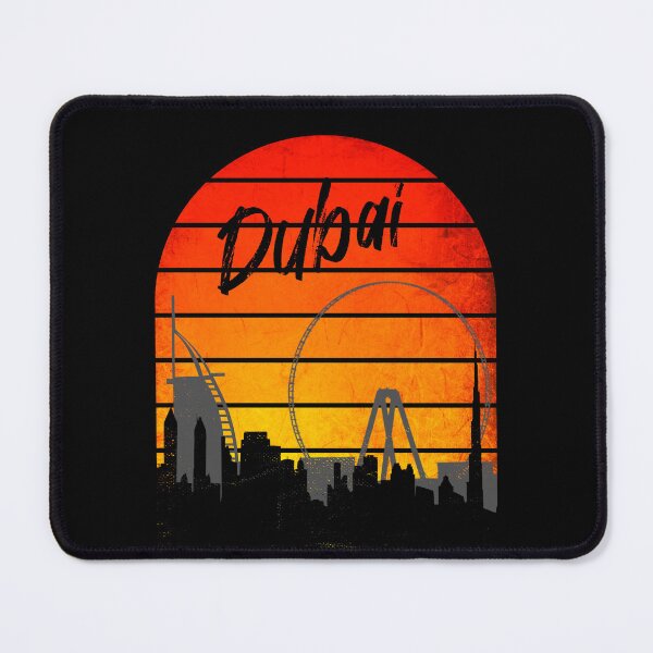 Item preview, Dubai Skyline Vintage Sunset designed and sold by ACC .