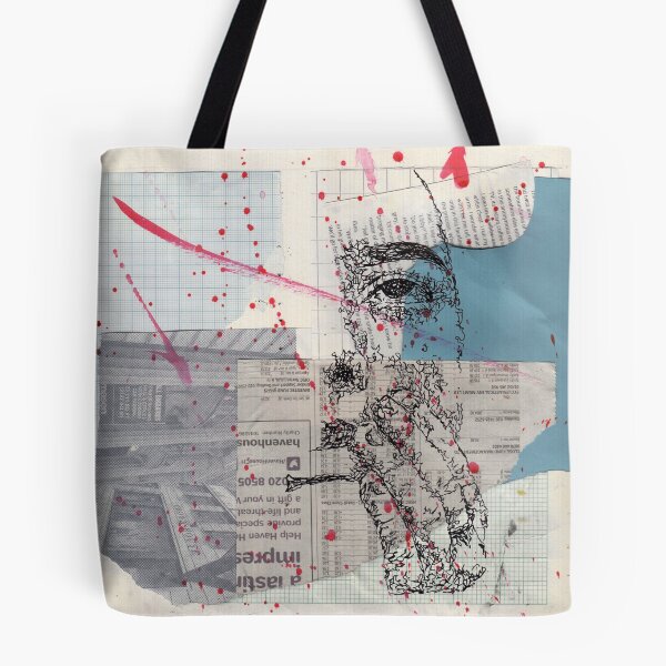 Item preview, Distortion 1 Collage - White designed and sold by Daina Smith.