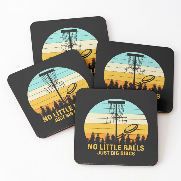 Item preview, Funny Disc Golfing T-Shirt: No Little Balls Just Big Discs designed and sold by Funny-Tees4U.
