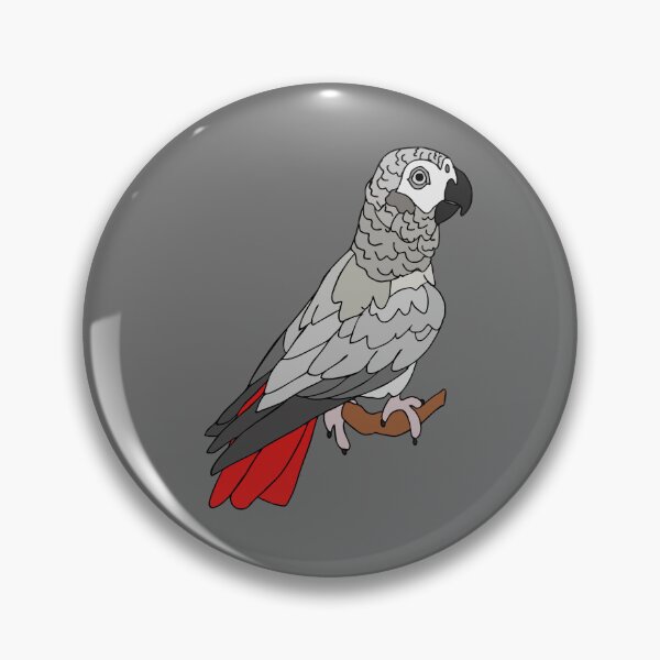 Item preview, African Grey designed and sold by nolessjess.