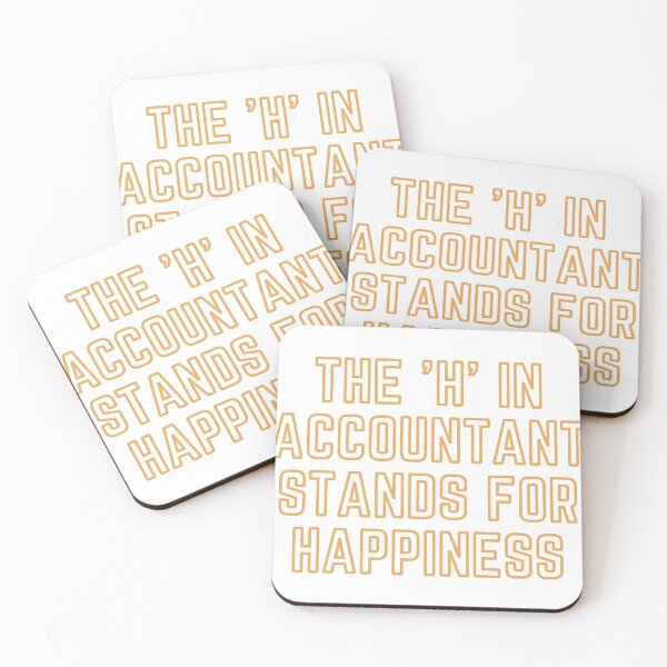 Item preview, The "H" In Accountant Stands For Happiness designed and sold by rgsblo.