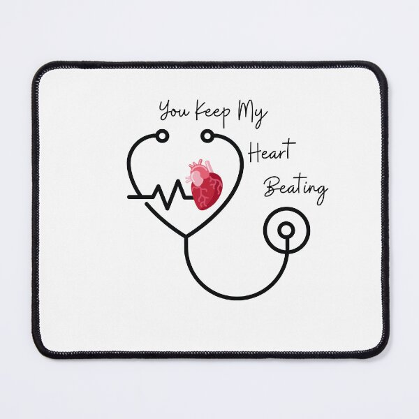 Item preview, Valentines day for doctors, You keep my heart beating designed and sold by Special-Art1.