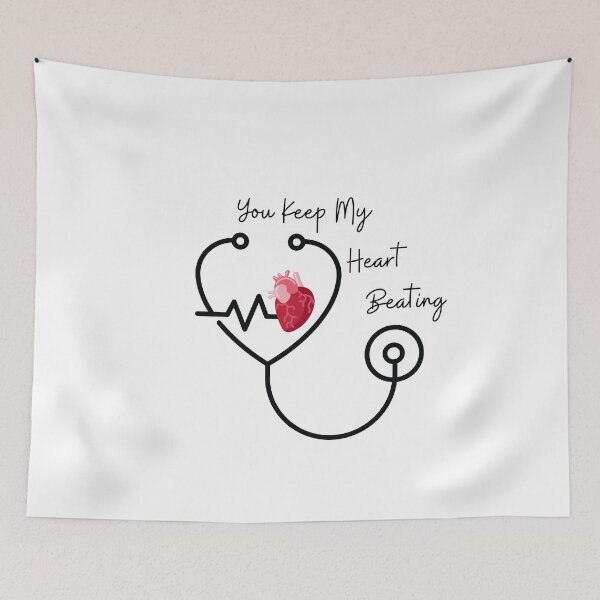 Item preview, Valentines day for doctors, You keep my heart beating designed and sold by Special-Art1.