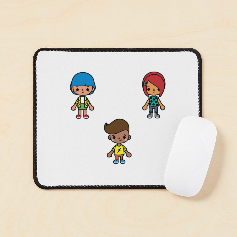 toca boca character pack Art Board Print for Sale by Pocapoㅤ