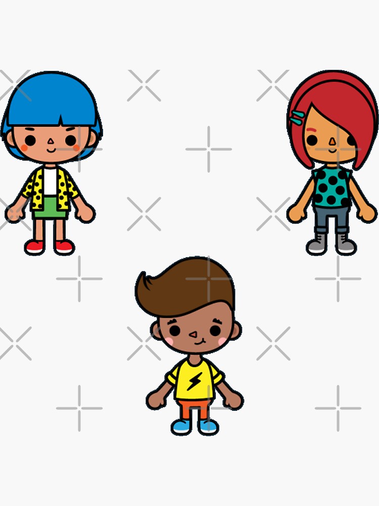 toca boca character pack | Sticker