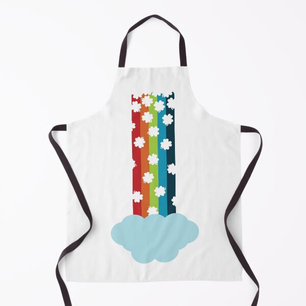 Item preview, Cascading Clover-Rainbow, Bright and Vivid Colors designed and sold by aZillionLines.