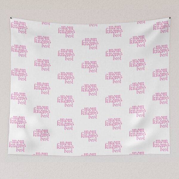 Item preview, Mom Knows Best // Pink designed and sold by Adidit.