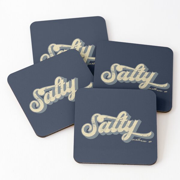 Item preview, Salty Bible Verse, Christian Matthew 5:13 religious  designed and sold by Cheeky Companions.