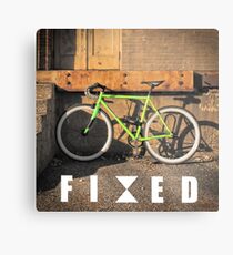FIXED Metal Print