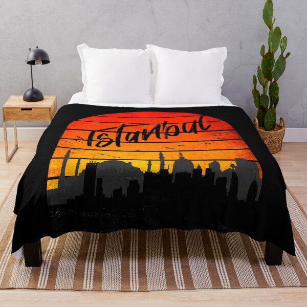Artikelvorschau, Istanbul-Skyline-Weinlese-Sonnenuntergang entworfen und verkauft von ACC .