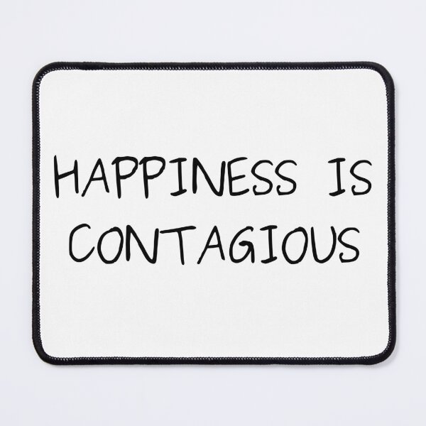 Item preview, Happiness Is Contagious designed and sold by HappyTeesCie Shop.