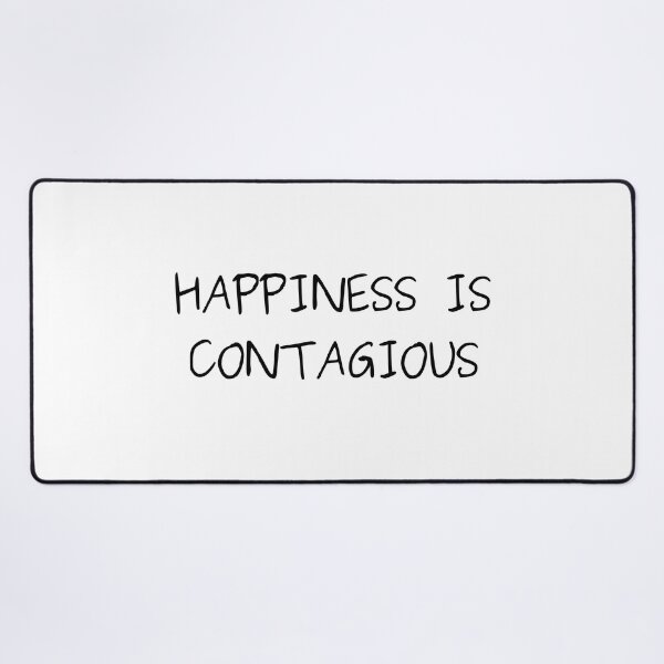 Item preview, Happiness Is Contagious designed and sold by HappyTeesCie Shop.