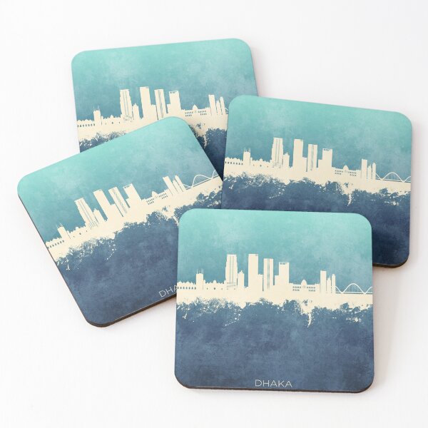 Item preview, Dhaka Bangladesh Skyline designed and sold by ArtPrints.