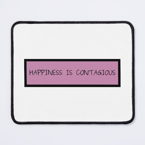 Item preview, Happiness Is Contagious designed and sold by HappyTeesCie Shop.