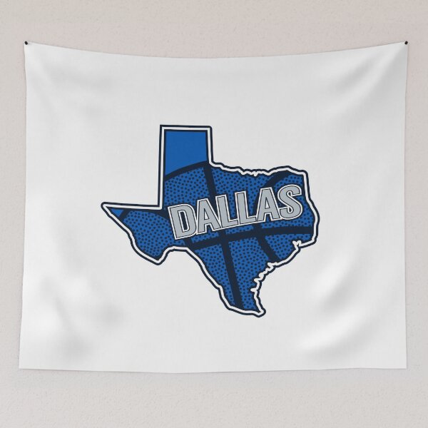 Item preview, Retro Dallas Basketball TX Outline designed and sold by pixeljamz.