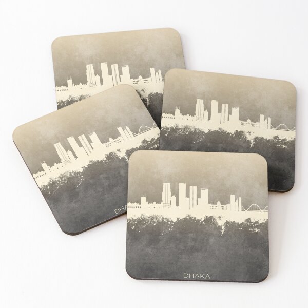 Item preview, Dhaka Bangladesh Skyline designed and sold by ArtPrints.