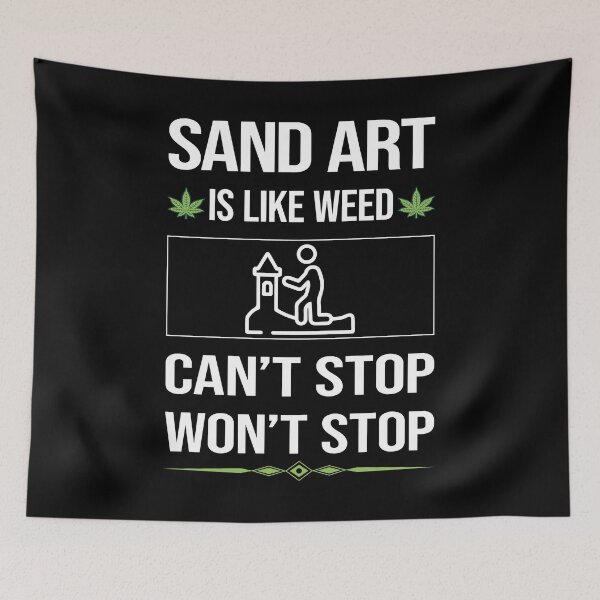 Item preview, Funny Can't Stop Sand Art designed and sold by FulviaContreras.