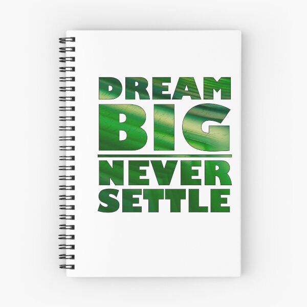 Item preview, Dream Big Never Settle - Agate Green designed and sold by BKNation.