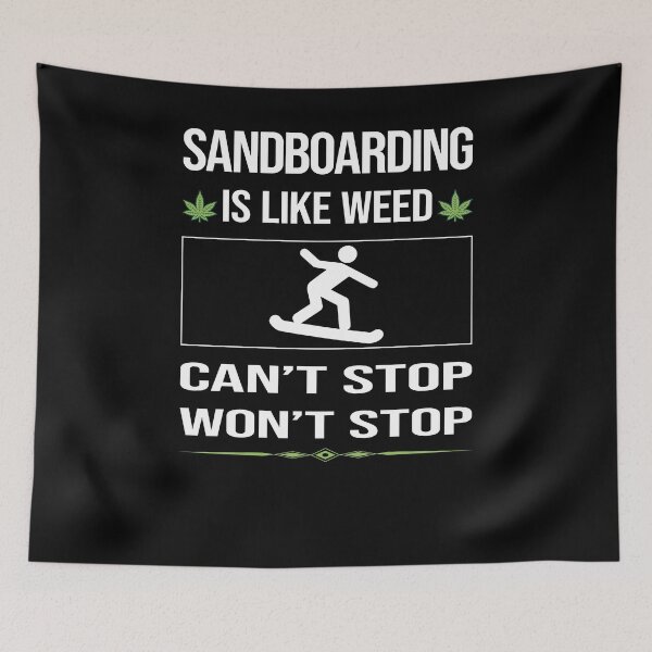 Item preview, Funny Can't Stop Sandboarding Sandboard Sandboarder Sand Dune Surfing Boarding designed and sold by FulviaContreras.