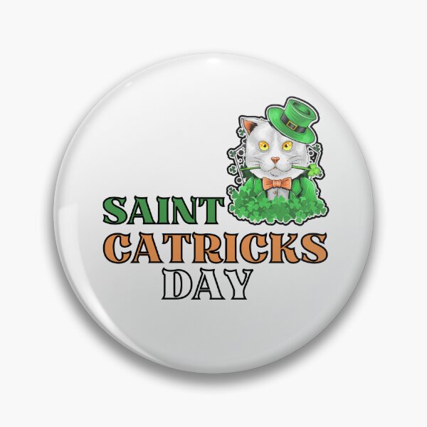 Item preview, St. Catricks Day-St. Patricks Cat designed and sold by Spiritualish.