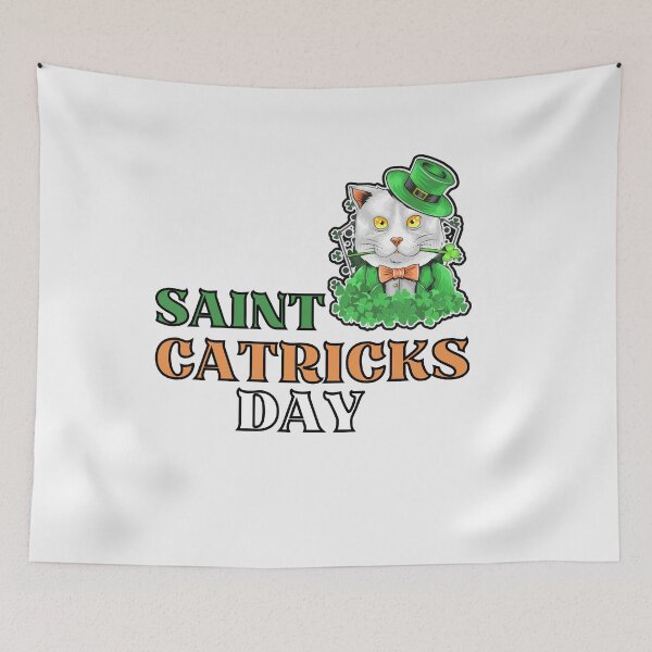 Item preview, St. Catricks Day-St. Patricks Cat designed and sold by Spiritualish.